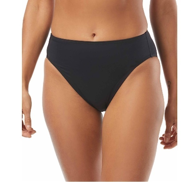 CARMEN MARC VALVO High Waist Bikini Bottoms Swimwear Smooth Shaping Liner Small - Picture 1 of 8